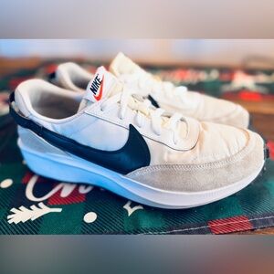 Nike White and Black Athletic Shoes